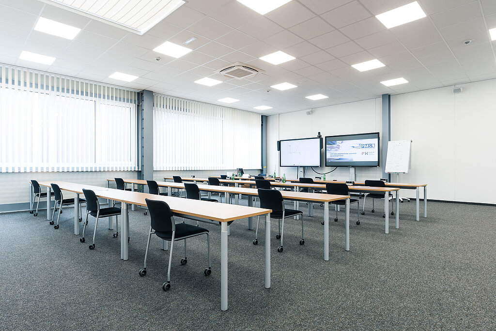 Die modernen Räumlichkeiten des PMS Technikums am Standort in St. Stefan im Lavanttal