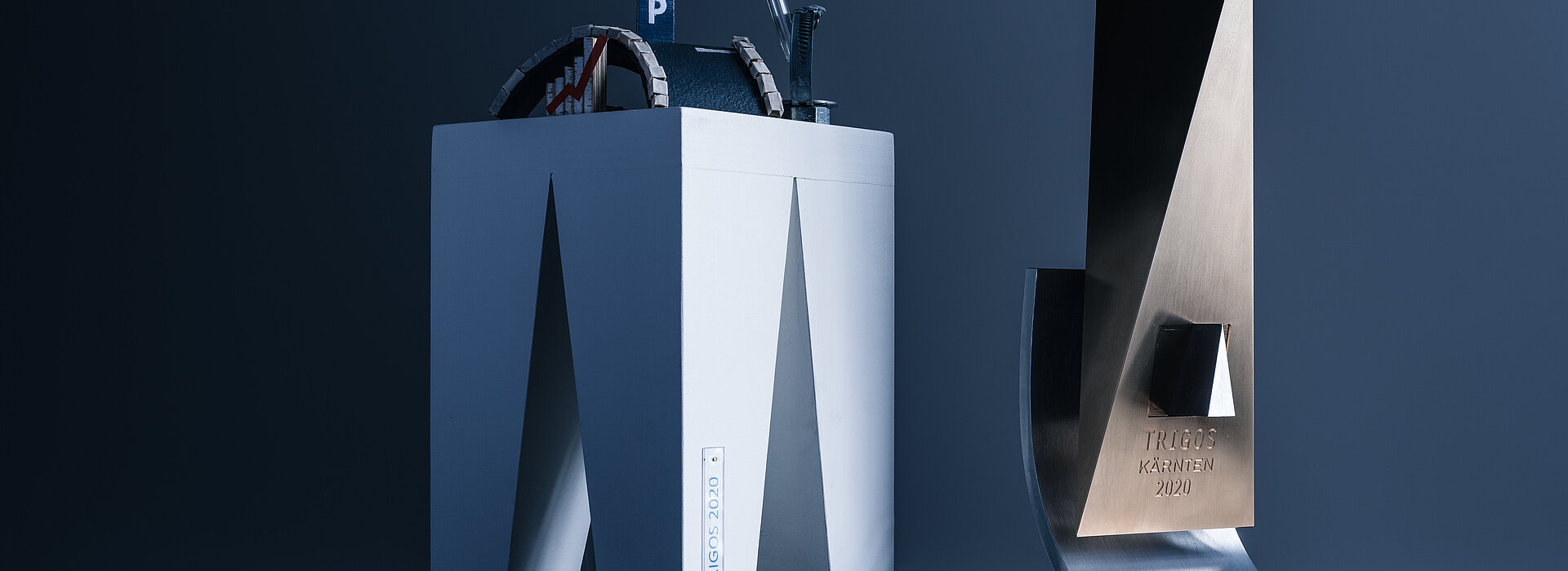 Gewinnertrophäe des Trigos Kärnten und Österreich